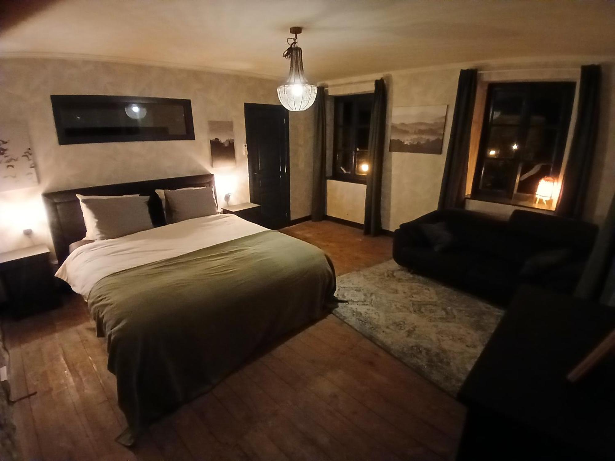 Manoir La Cerise Bed and Breakfast Fougerolles-Saint-Valbert Exteriör bild